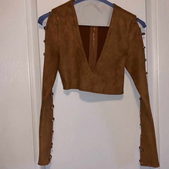 Oh Polly Suede 2 piece - Picture 6 of 8